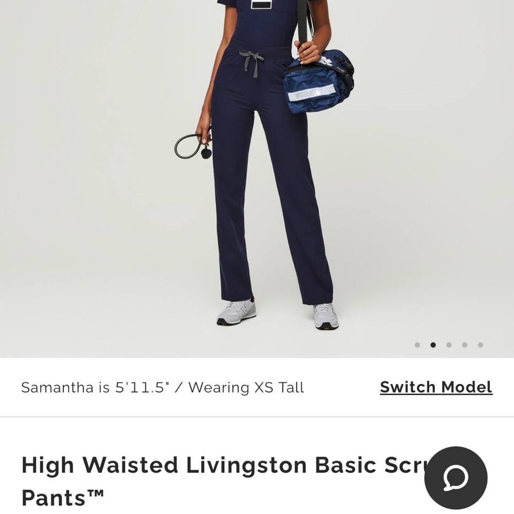 FIGS High Waisted Scrub pants *TALL*